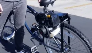 Four-stroke motorized bicycle engine kit