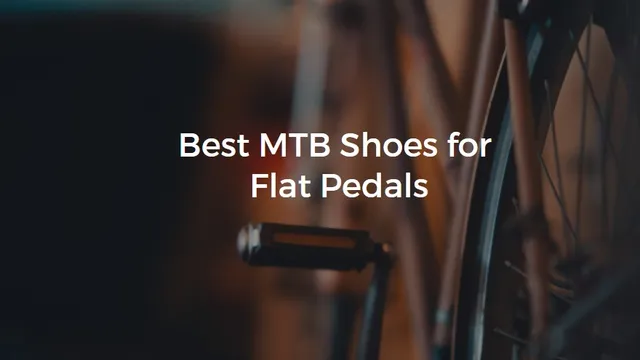 Best MTB Shoes for Flat Pedals