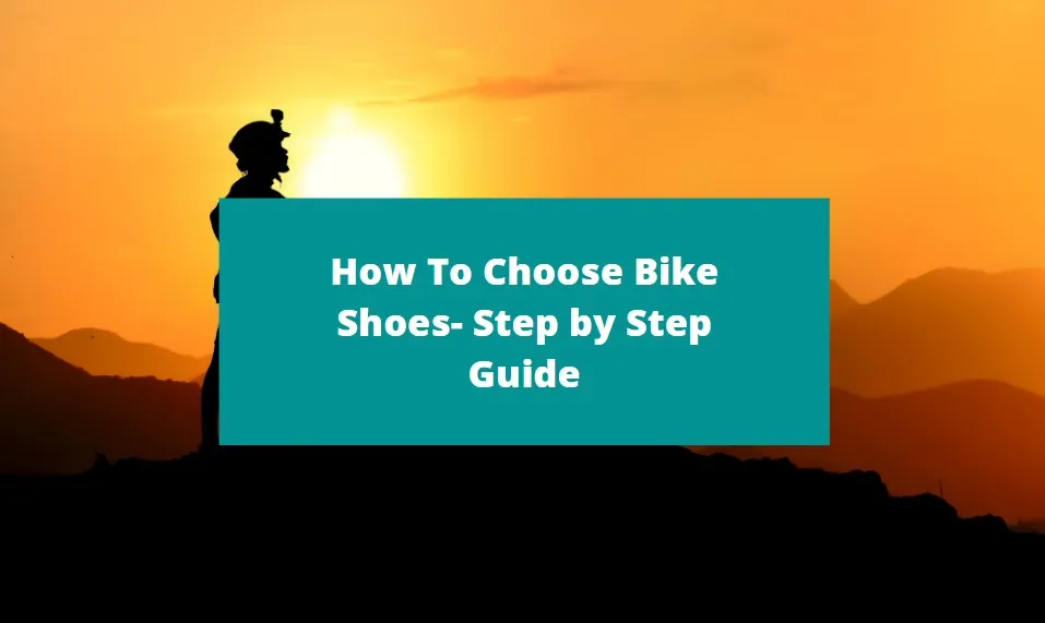 Cycling shoes beside clipless bicycle pedals.