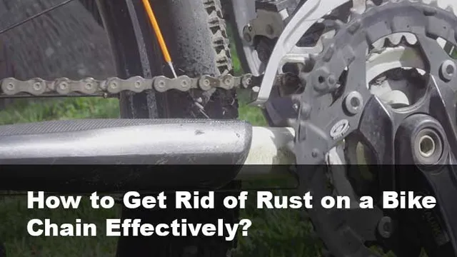 How to Remove Rust from a Bike Chain