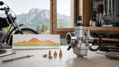 Motorized Bicycle Carburetor Jet Sizing by Elevation