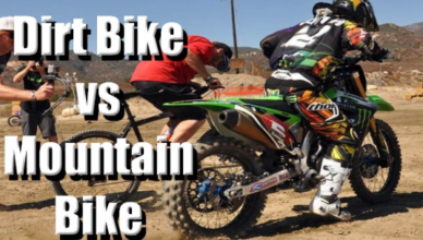 Mountain Bike vs Dirt Bike