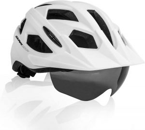 SUNRIMOON Adult Bike Helmet - best bike helmet with safety lights